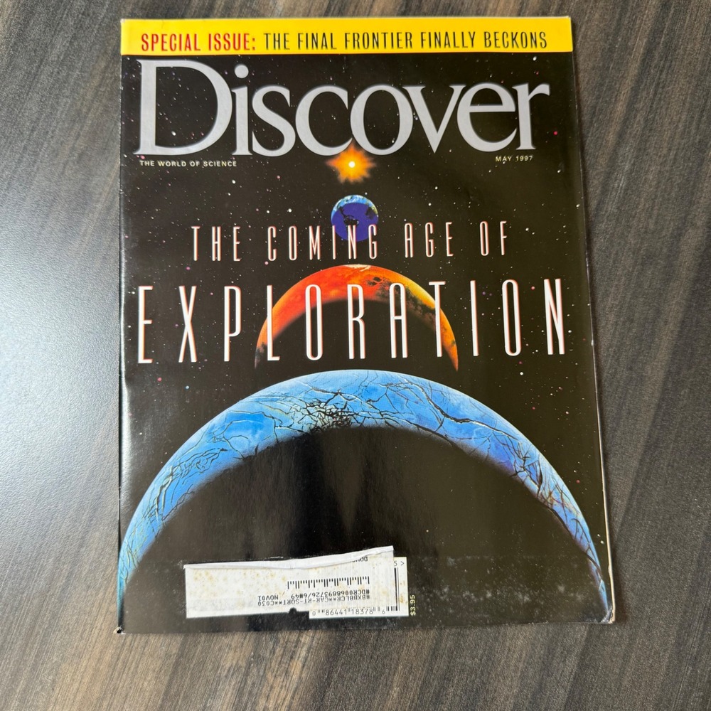 Discover Magazine May 1997 The Coming‎ Age of Exploration Special Issue